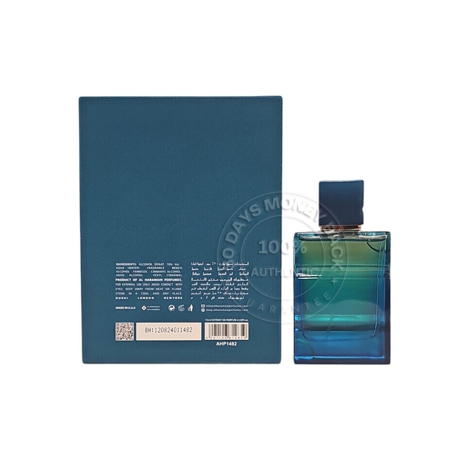 Al Haramain Amber Oud Aqua Dubai by Al Haramain EXTRAIT DE PARFUM SPRAY 2.5 OZ for UNISEX