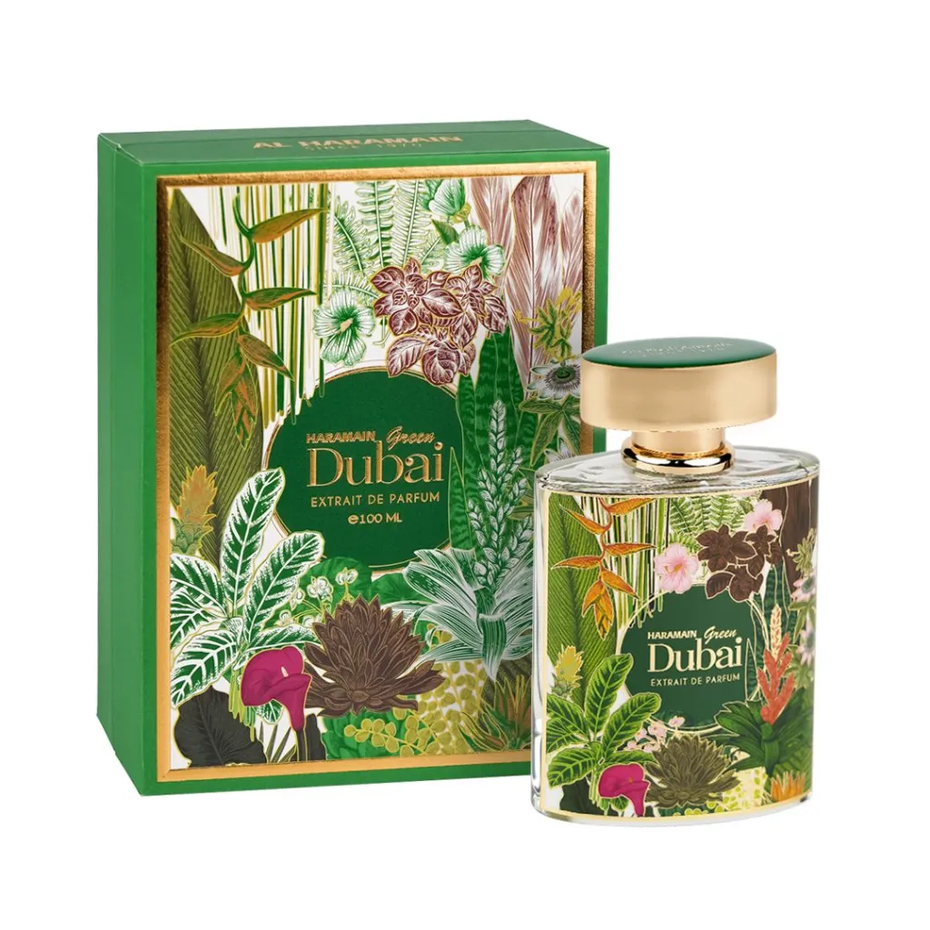  HARAMAIN GREEN DUBAI EDP caja.webp