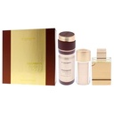 Al Haramain Amber Oud - Gold Edition   3 Pc Gift Set 2.5oz EDP Spray  1oz EDP Spray  6.6oz Body Spray