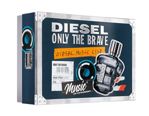Diesel Only the Brave Gift Set 125ml Eau De Toilette + 100ml Shower Gel + 50ml Shower Gel