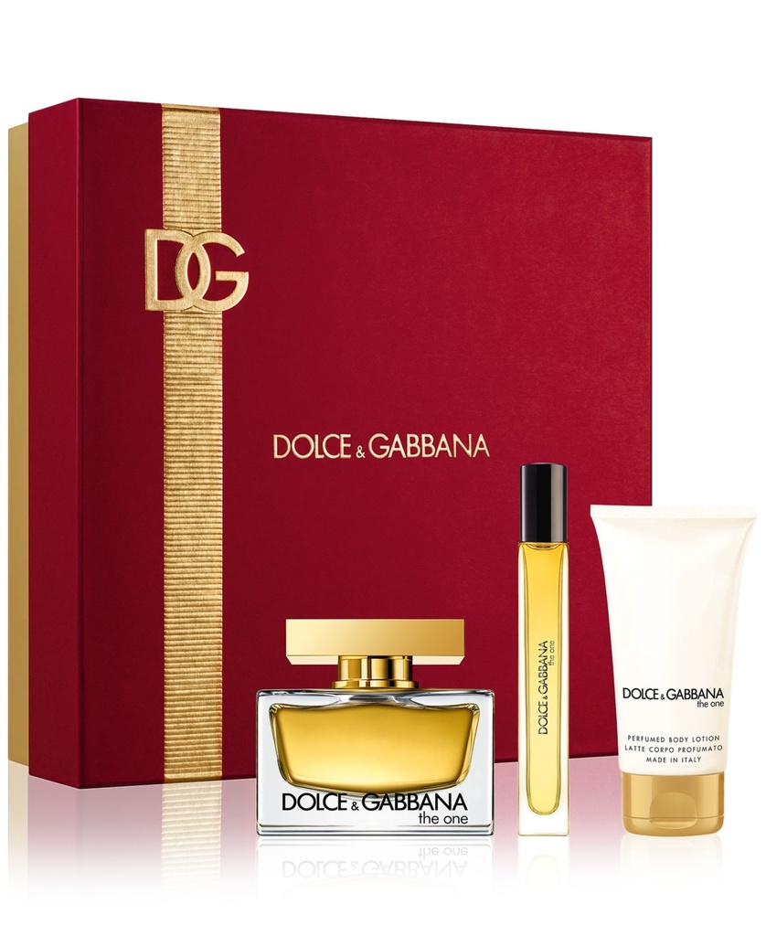 Dolce & Gabbana the One Gift Set 75ml EDP + 50ml Body Lotion + 10ml EDP
