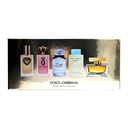Dolce & Gabbana Variety by Dolce & Gabbana 5 PIECE WOMENS MINI VARIETY with DEVOTION EDP & Q EDP & BLUE JASMINE EDP & the ONE EDP & LIGHT BLUE EDT and