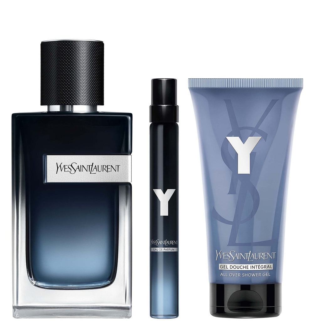 Yves Saint Laurent Y Pour Homme - 100ml EDP Spray +10ml EDP Spray+50ml SG Set