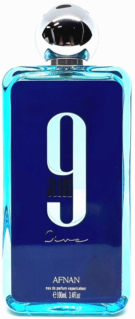Afnan 9 Am Dive by Afnan Perfumes EAU DE PARFUM SPRAY 3.4 OZ for UNISEX