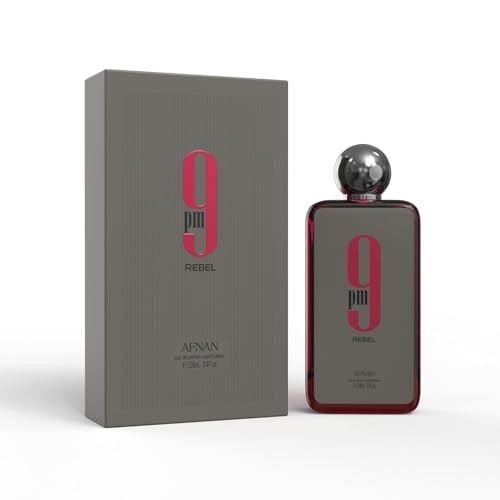 Afnan 9 Pm Rebel by Afnan Perfumes EAU DE PARFUM SPRAY 3.4 OZ for UNISEX