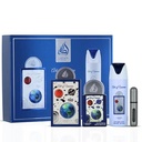 Lattafa Pride Art of Universe for Unisex 3 Piece Gift Set (3.4 Fl Oz EDP + 0.65 Fl Oz EDP + 6.67 Fl Oz Deo)