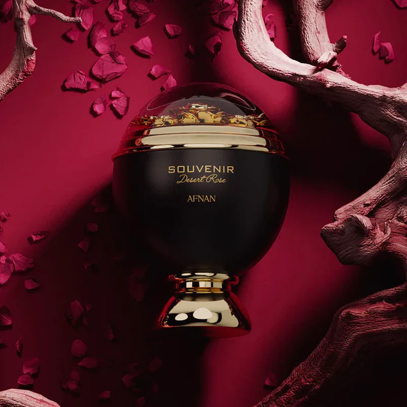 AFNAN SOUVENIR DESERT ROSE EDP / D 3.4 OZ 