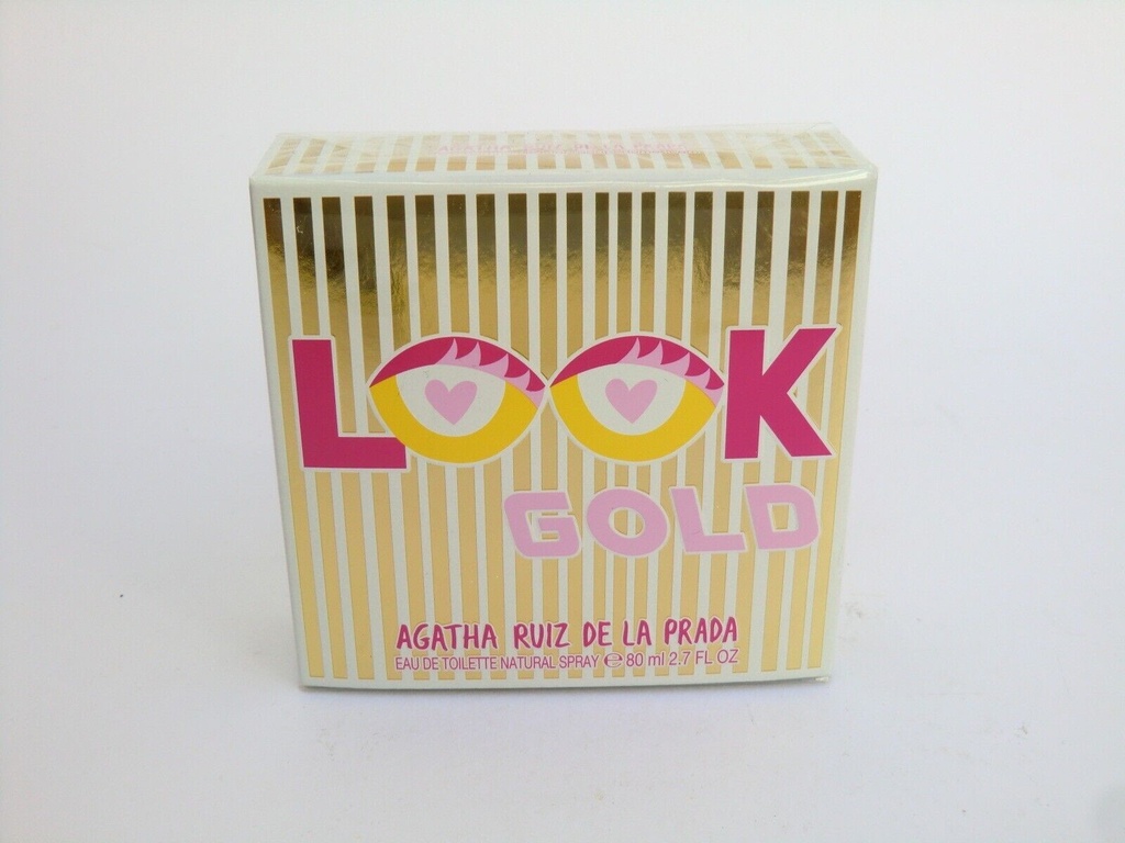 AGATHA DE LA PRADA LOOK GOLD EDT / D 2.7 OZ 