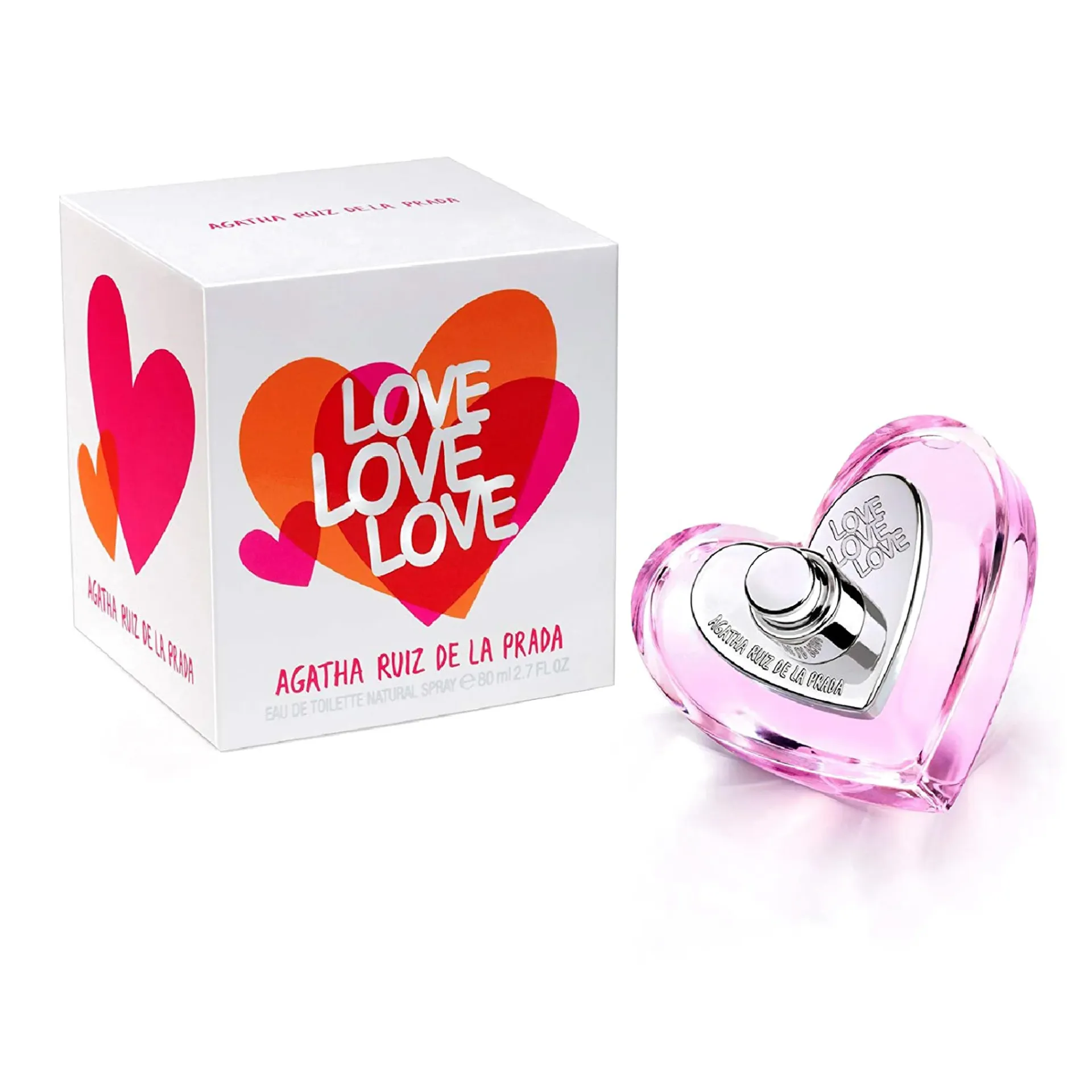 AGATHA LOVE LOVE LOVE EDT /D 2.7 OZ 