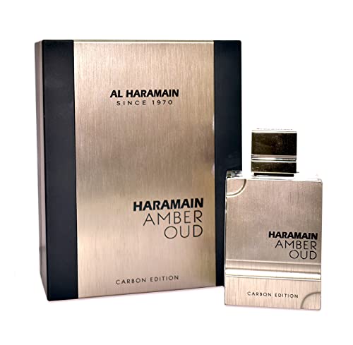 AL HARAMAIN AMBER OUD CARBON EDTION EDP / H 6.7 OZ + RECARGABLE 