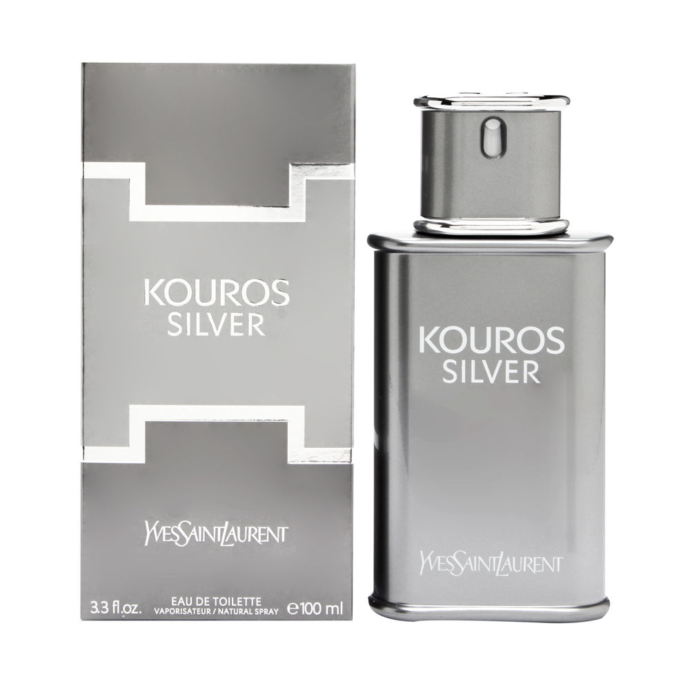 YVES SAINT LAURENT YSL KOUROS SILVER EDT /H 3.3 OZ