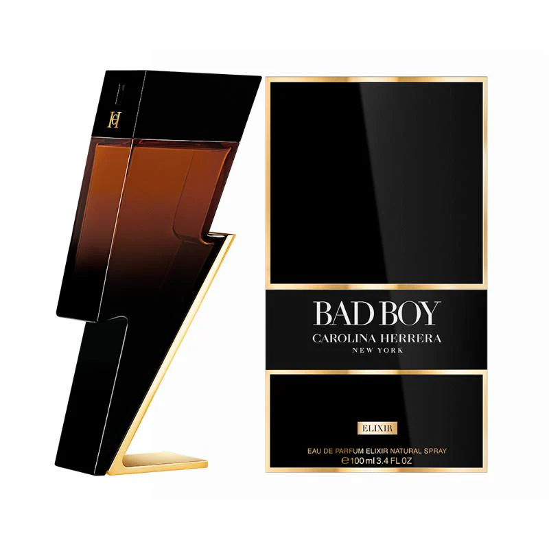 CAROLINA HERRERA BAD BOY ELIXIR EDP / H 3.4 OZ 