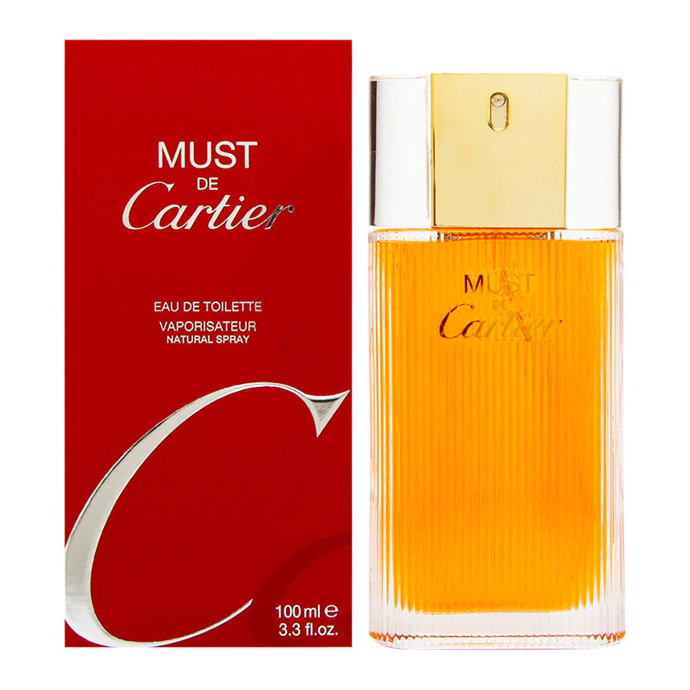 CARTIER MUST DE CARTIER EDT / D 3.3 OZ