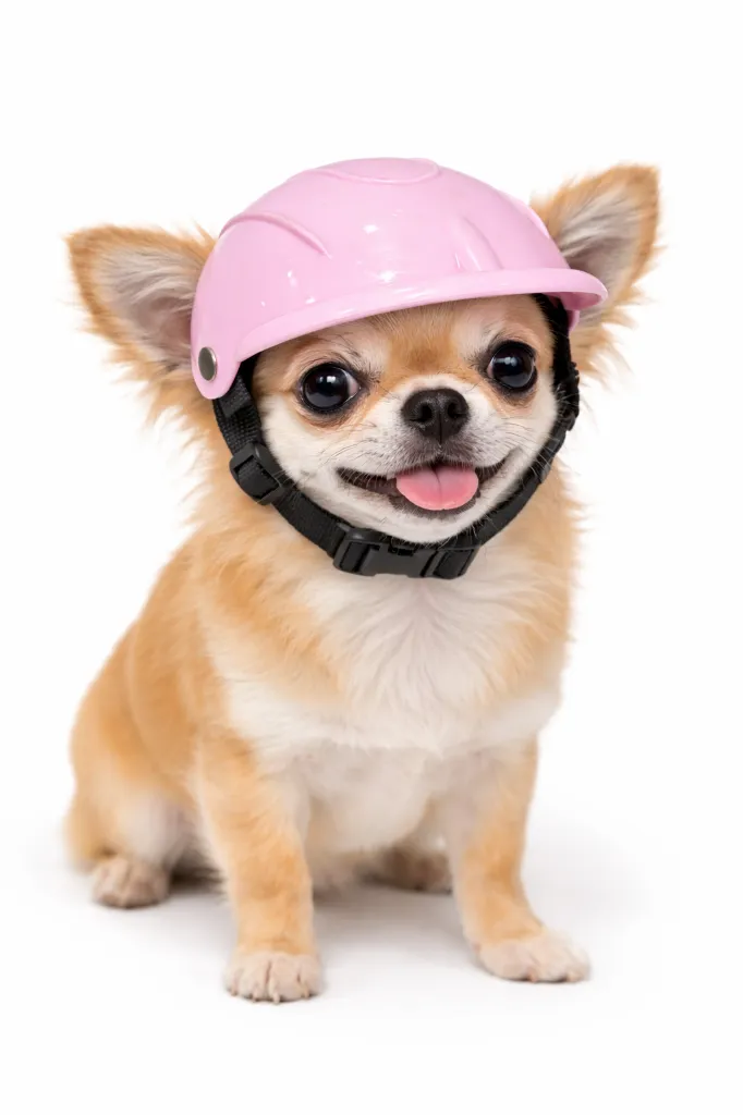 Casco Para Mascotas / Pequeñas (Negro)