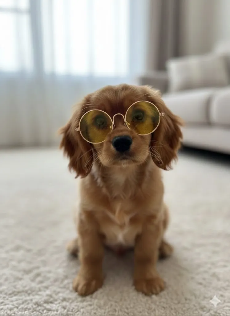 GAFAS PARA MASCOTA / AMARILLAS