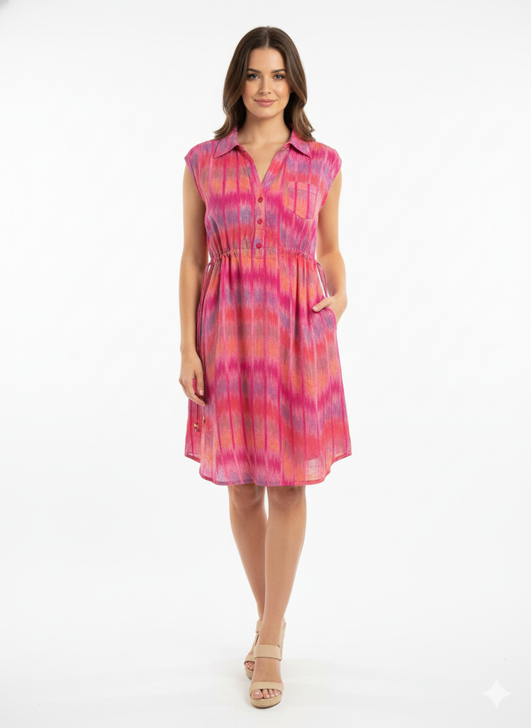 VESTIDO DE VERANO MAGENTA