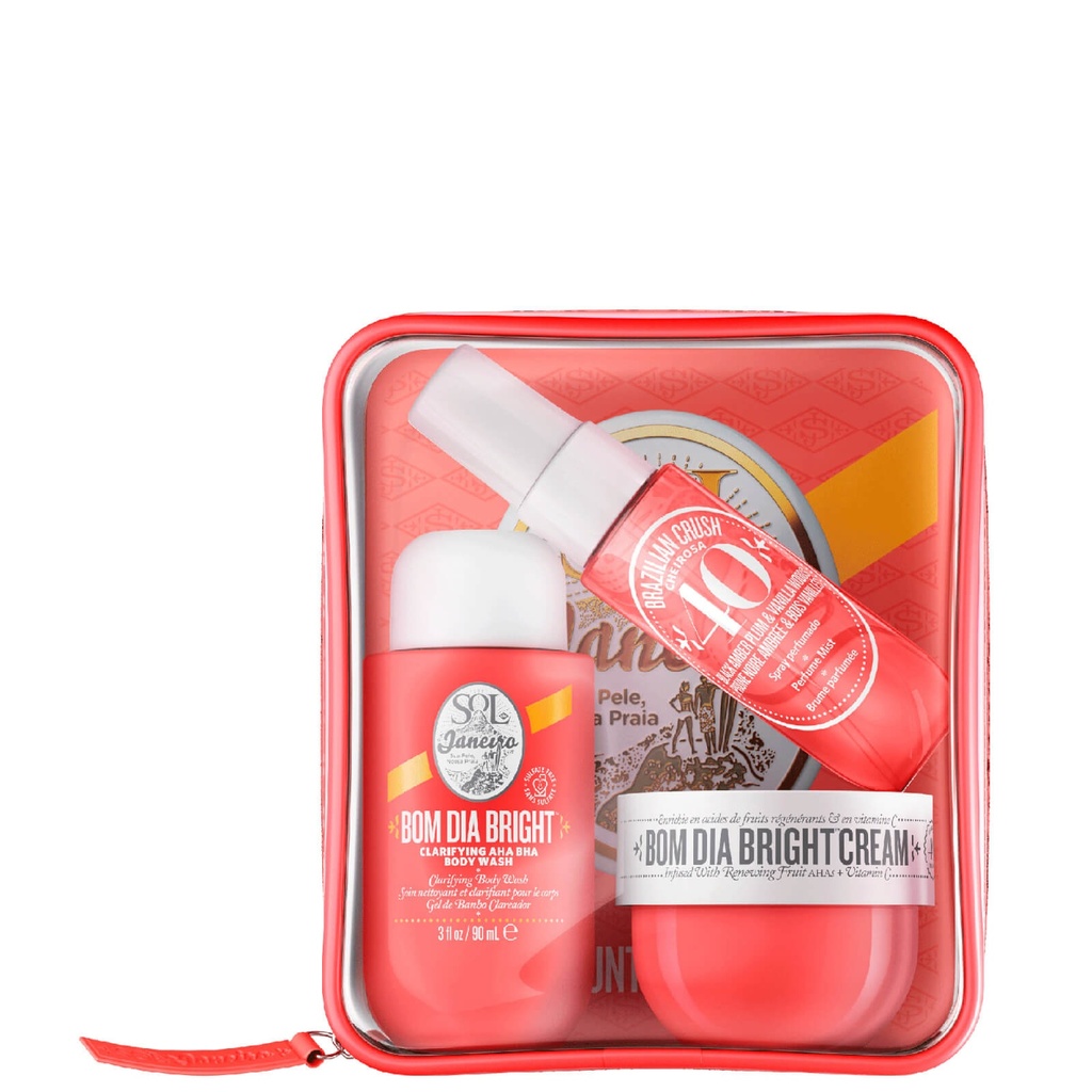 ESTUCHE SOL DE JANEIRO 40 BOM DIA BRIGHT 90 ML + 30 ML + 50 ML