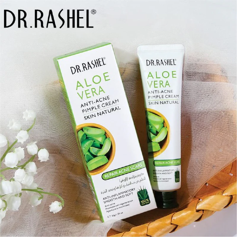 CREMA FACIAL DE ALOE VERA ANTI ACNE