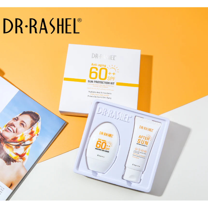 DR.RASHEL SUN PROTECTOR KIT ANTI-AGING 60+ SPF