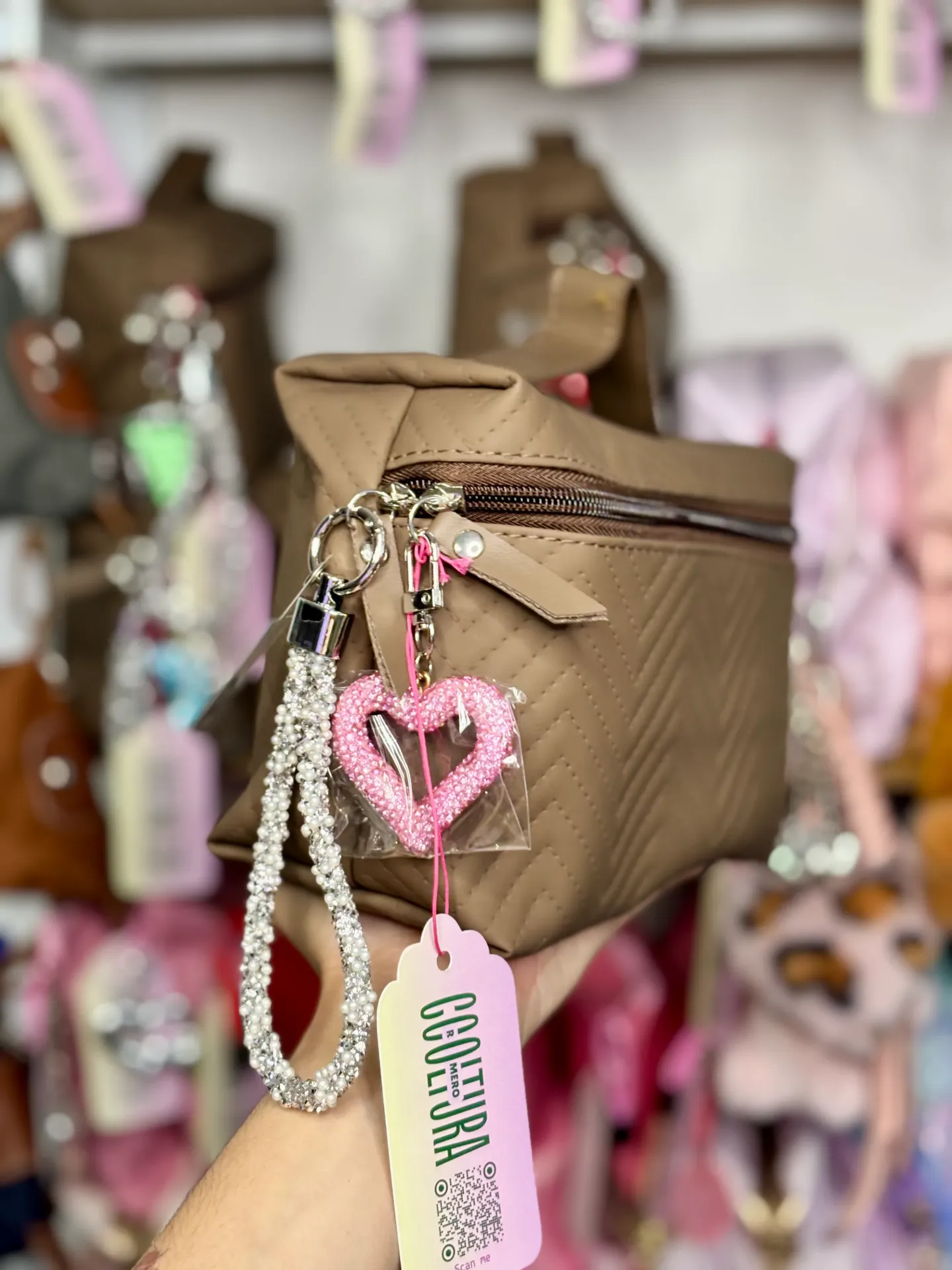 Cosmetiquera Lux  Brown