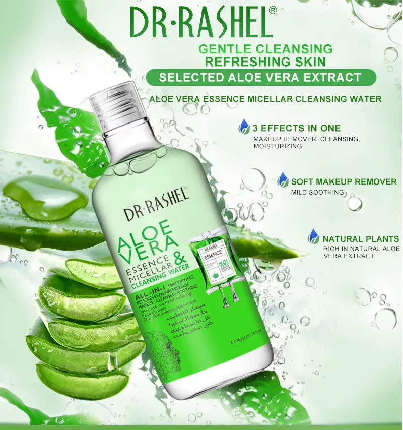 DR RASHEL AGUA MICELAR 300ML DE ALOE VERA