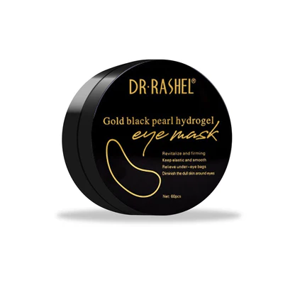 DR RASHEL MASCARILLA FACIAL PARA CONTORNO DE OJOS / GOLD BLACK 60 PIEZAS