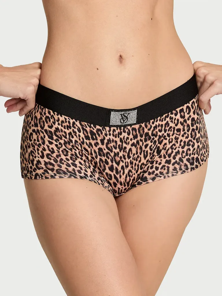 VICTORIA'S SECRET  BOYSHORT LEOPARDO