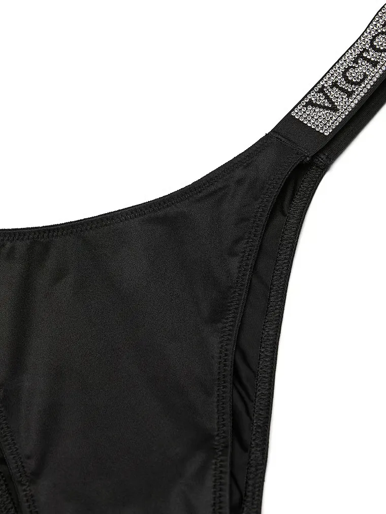 VICTORIA'S SECRET  PANTY THONG VS NEGRA