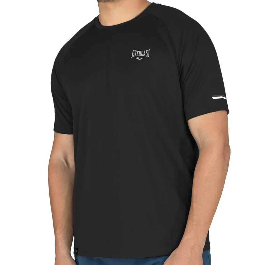 Everlast Camiseta Deportiva con Tecnología Antibacterial y Secado Rápido para Hombre