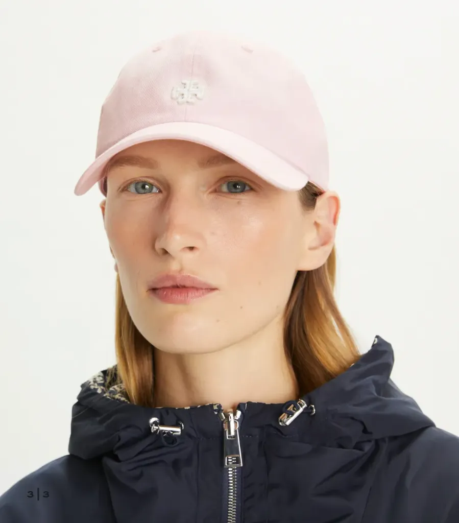 TORY BURCH LOGO CAP
