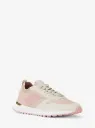 Michael Kors Jesse Mixed-Media Trainer / ROSE