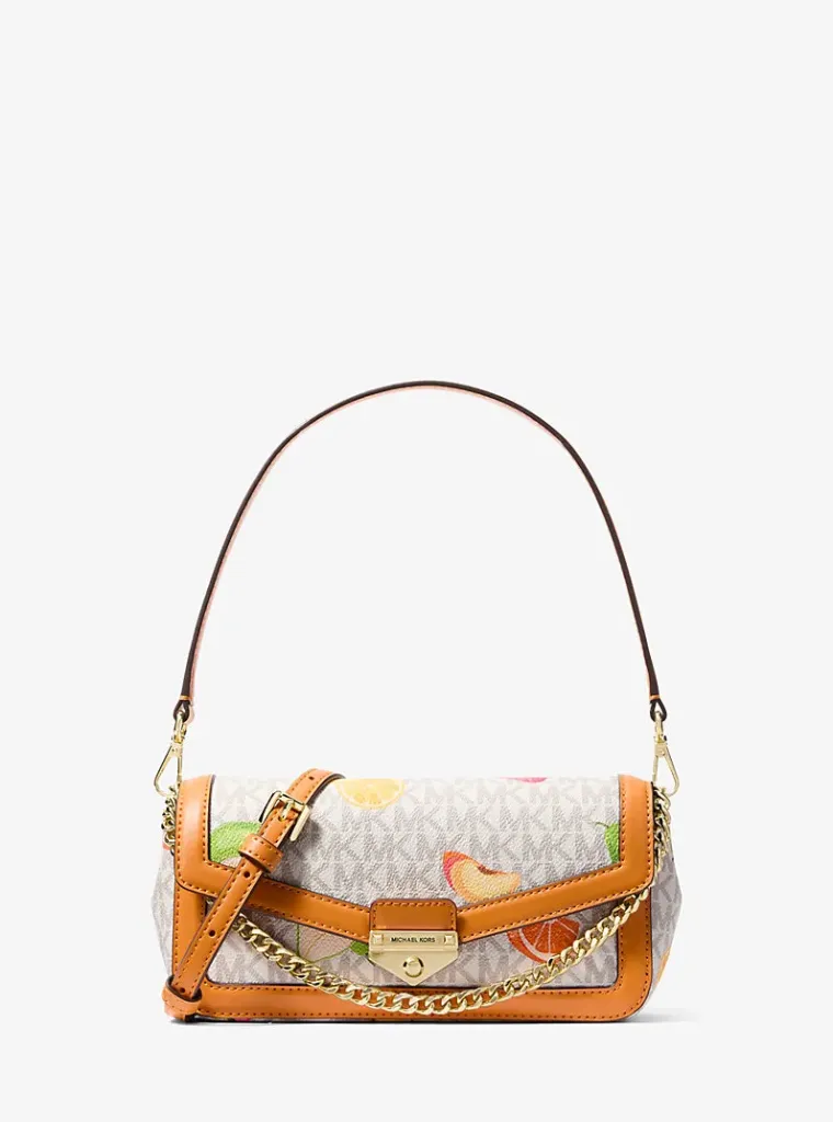 Michael Kors Soho Small Printed Signature Logo Convertible Crossbody Bag