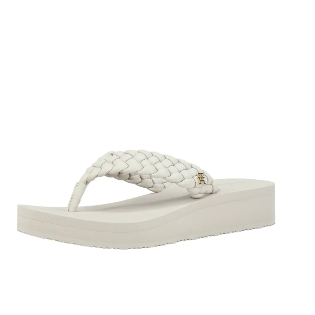 Tommy Hilfiger Wedge Cornrow Beach Sandal CSTN