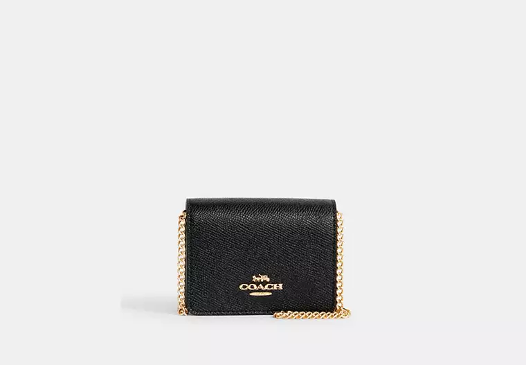 Coach Mini Wallet On A Chain