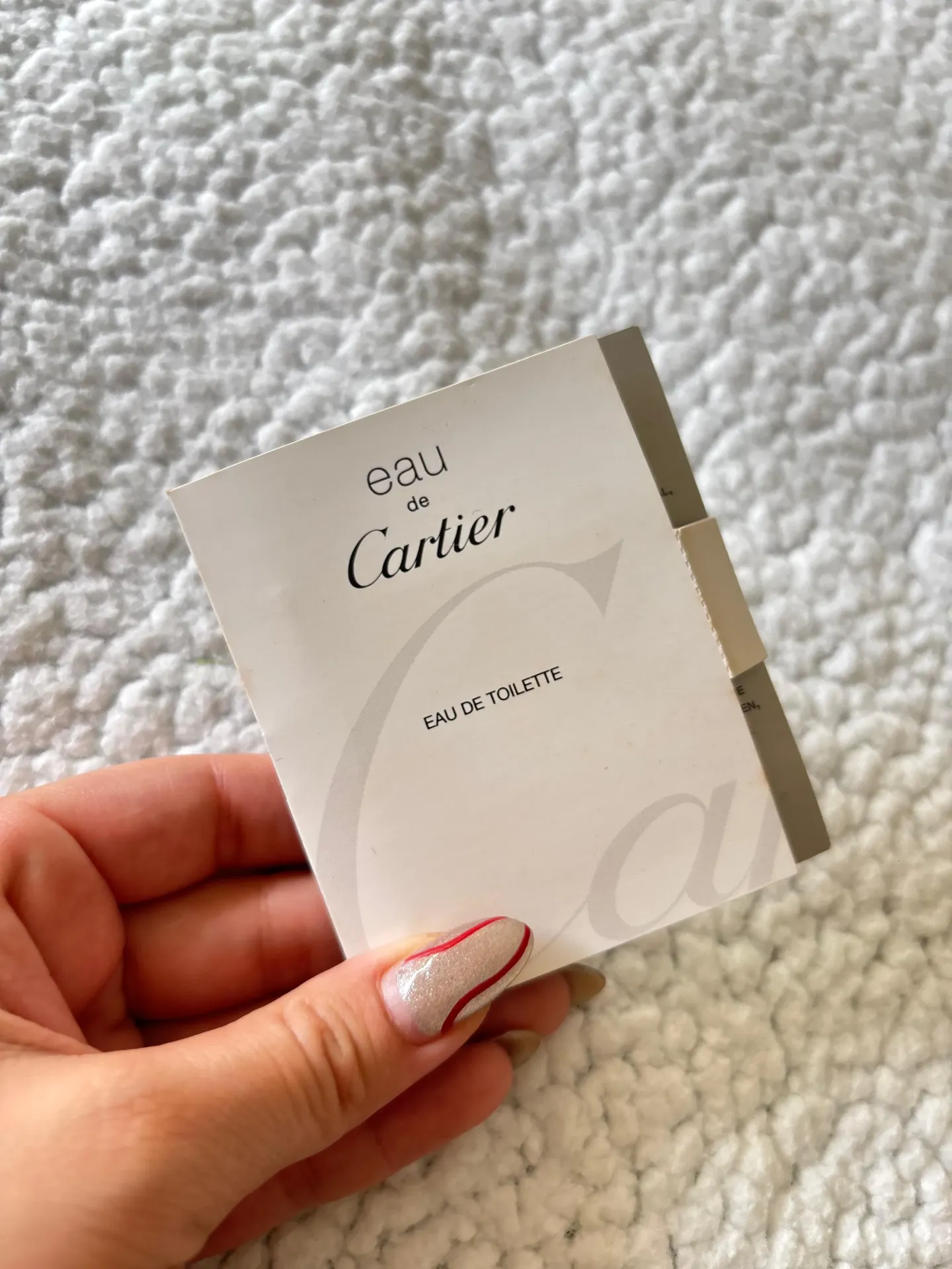 EAU CARTIER Vial de Spray EDP de 1,5 ml (Mini) 