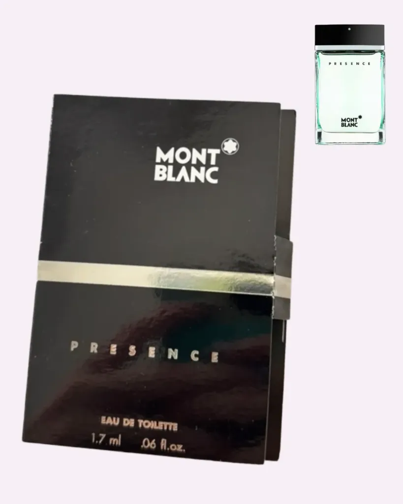 Montblanc Presence Eau de toilette  Vial de Spray 1,7 ml ( Mini )
