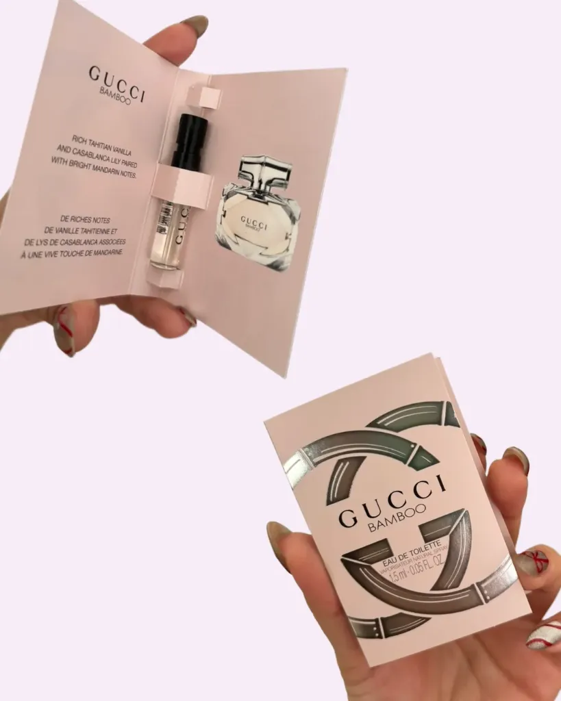 Gucci Bamboo eau de toilette Vial de Spray 1,5ml  (Mini)