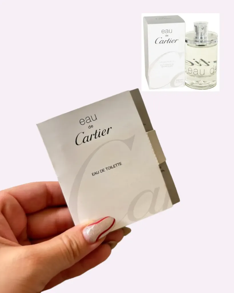 EAU CARTIER Vial de Spray EDP de 1,5 ml (Mini) 