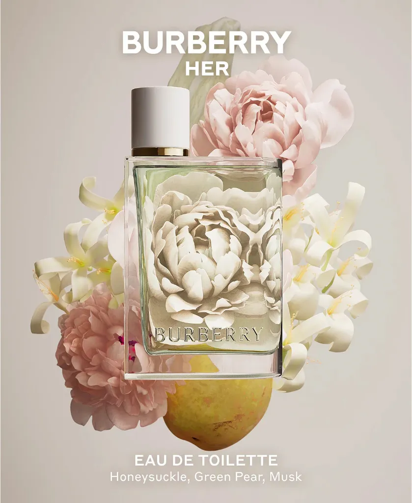 BURBERRY HER EDT / D 3.4 OZ 