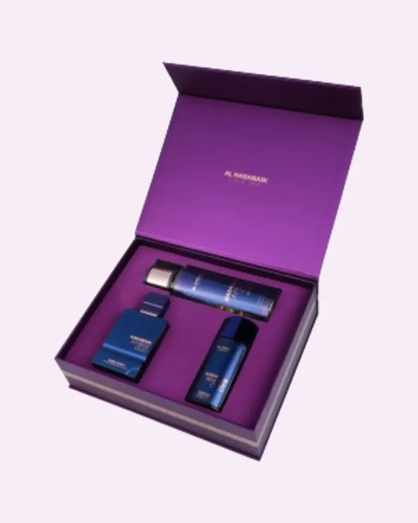 ESTUCHE AL HARAMAIN DUBAI NIGHT EDP / UNI 3 PZS 2.5 OZ + 30ML + SPLASH 