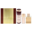 Al Haramain Amber Oud - Gold Edition   3 Pc Gift Set 2.5oz EDP Spray  1oz EDP Spray  6.6oz Body Spray