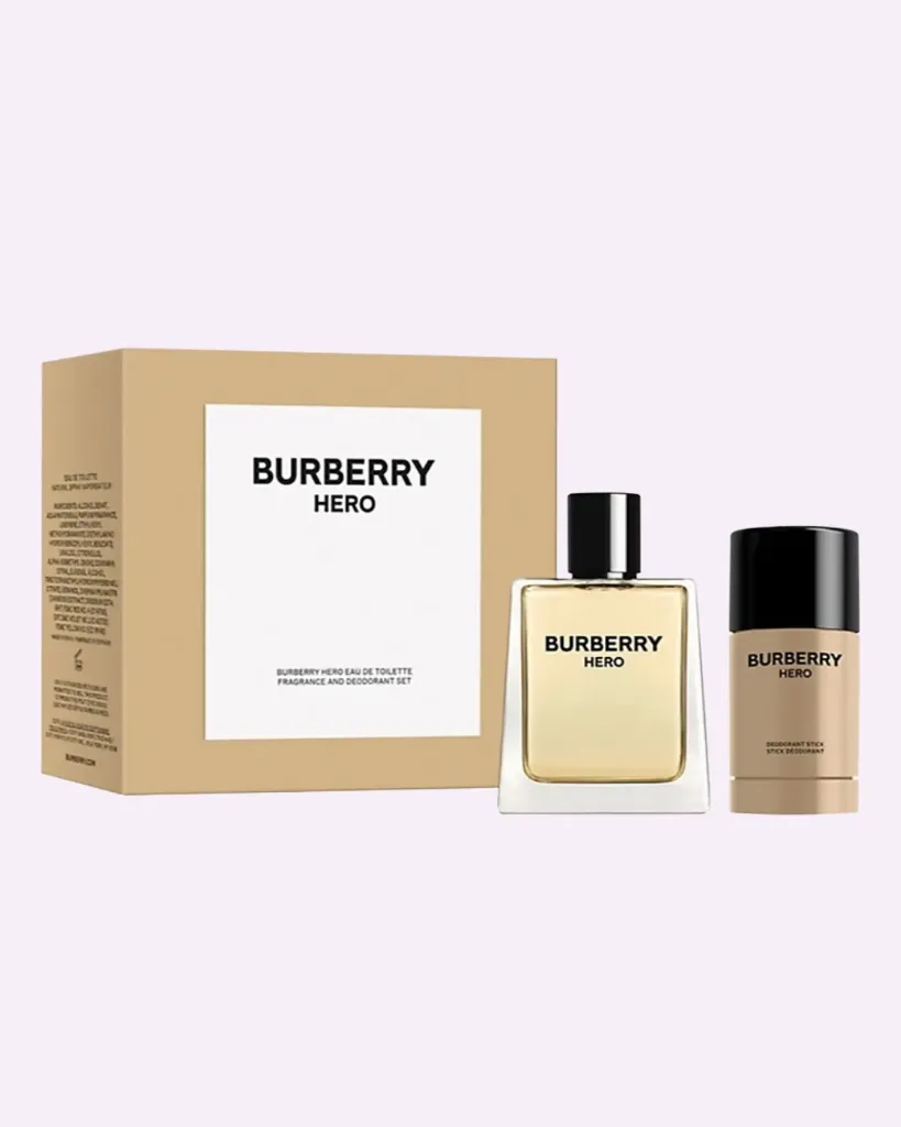 ESTUCHE BURBERRY HERO EDT / 2 PZS 3.3 OZ + DEO 