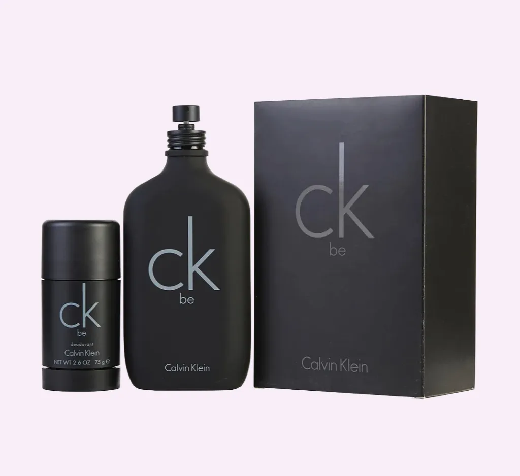 Ck Be by Calvin Klein EDT SPRAY 6.7 OZ & DEODORANT STICK 2.6 OZ for UNISEX