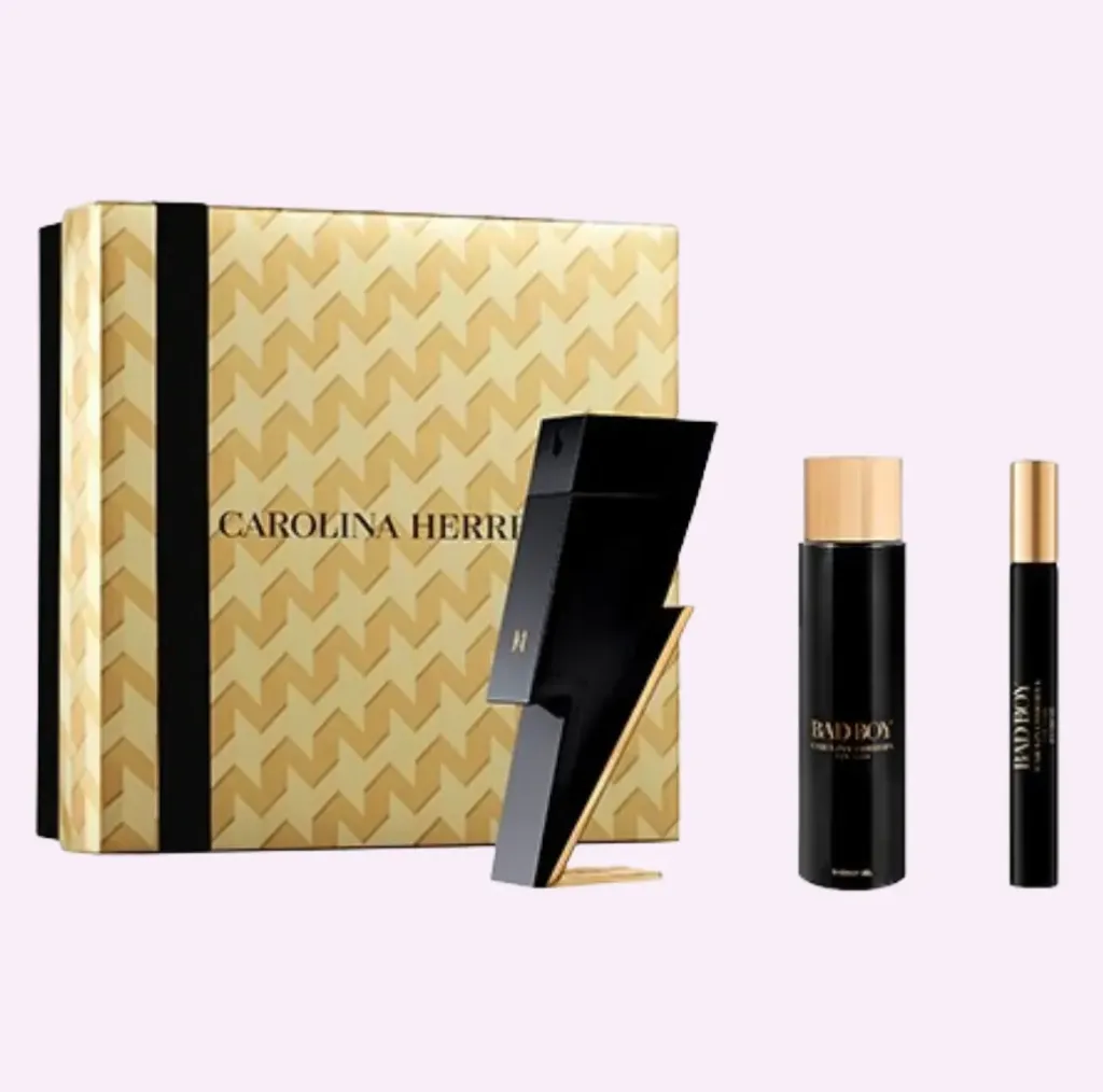 ESTUCHE CAROLINA HERRERA BAD BOY ELIXIR EDP / H 2 PZS 3.4 OZ 