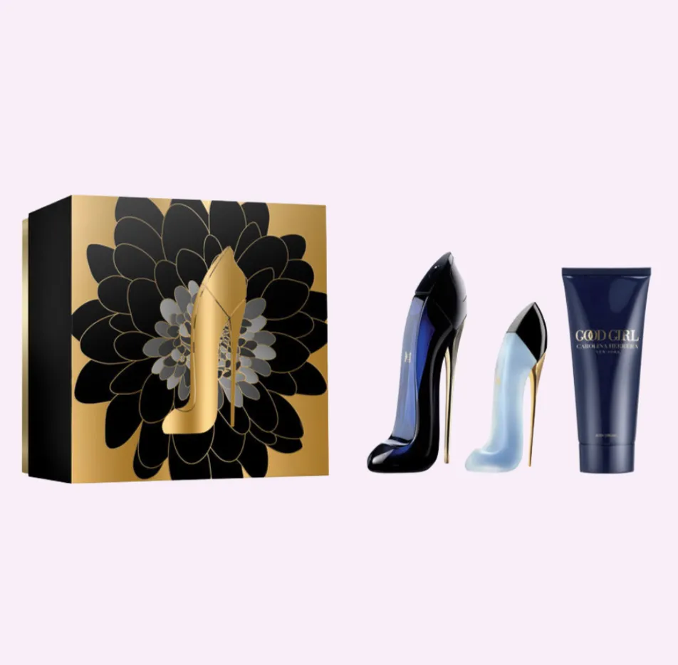 ESTUCHE CAROLINA HERRERA GOOD GIRL EDP / D 3 PZAS 2.7 OZ + HAIR MIST + BL 
