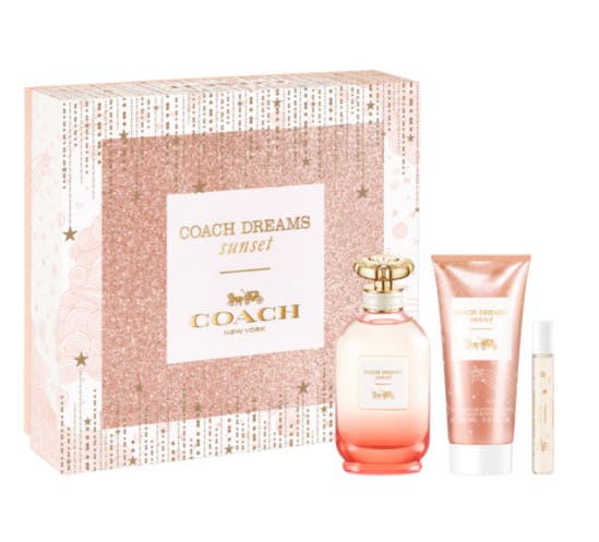 ESTUCHE COACH DREAMS SUNSET EDP / D 3PZS 3.0 OZ + BL +7.5ML 
