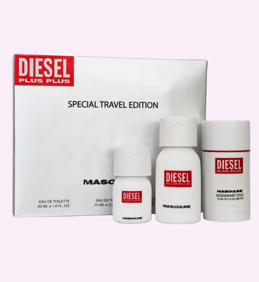ESTUCHE DIESEL PLUS PLUS EDT /H 2.5 OZ 3 PZAS 
