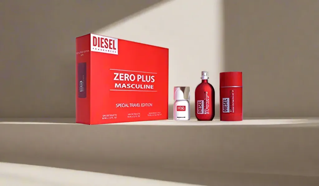 ESTUCHE DIESEL ZERO PLUS EDT /H 2.5 OZ 3 PZAS 