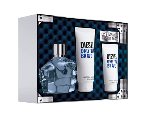 Diesel Only the Brave Gift Set 125ml Eau De Toilette + 100ml Shower Gel + 50ml Shower Gel