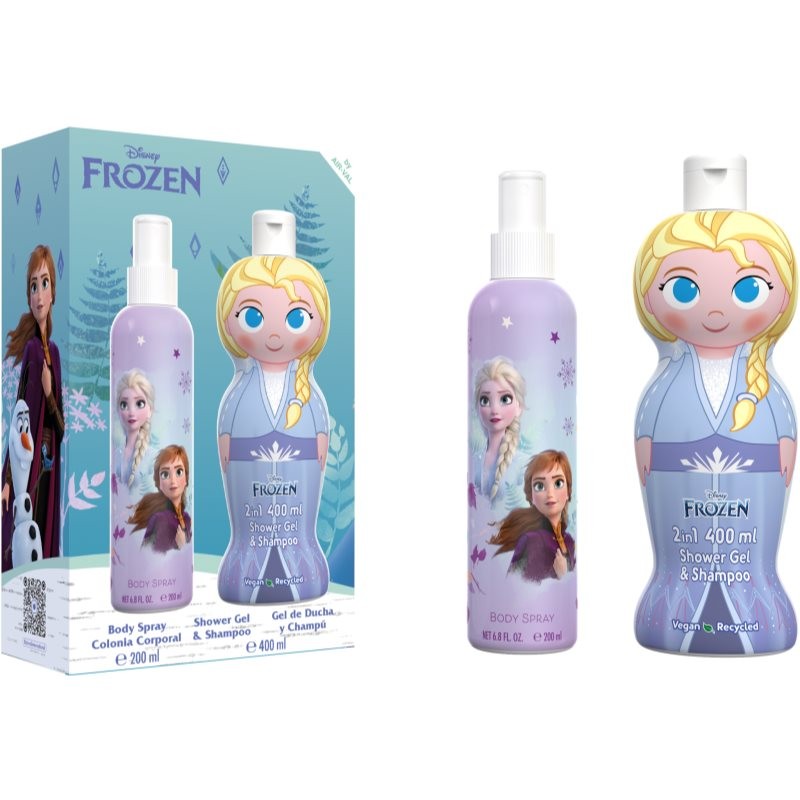 ESTUCHE DISNEY FROZEN EDT / D 2 PZS SHAMPOO + SPLASH 